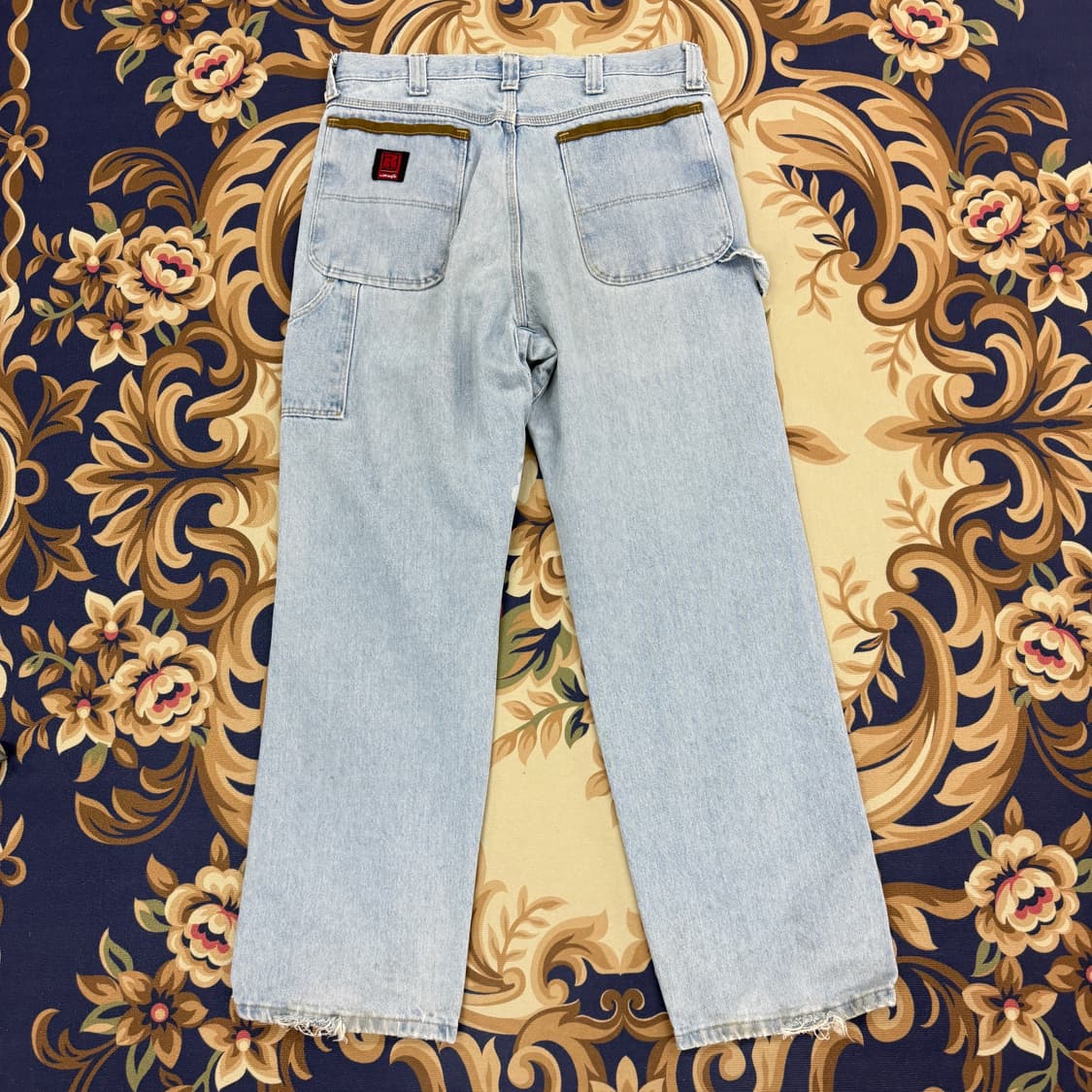 (34)랭글러 Wrangler 카펜터 연청 데님팬츠 상품이미지1