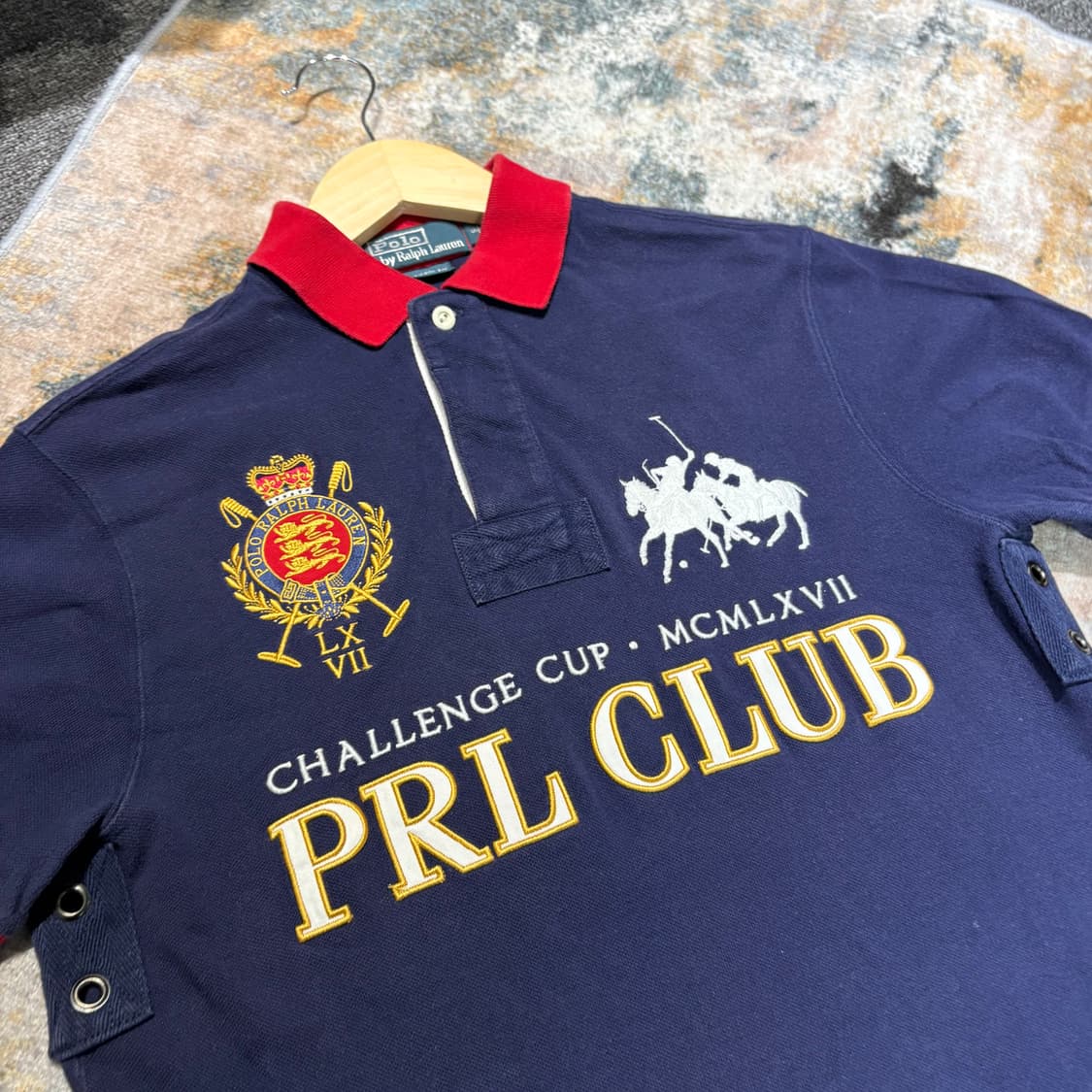 폴로 랄프로렌 더블포니 PRL 클럽 빈티지 카라티셔츠 상품이미지4