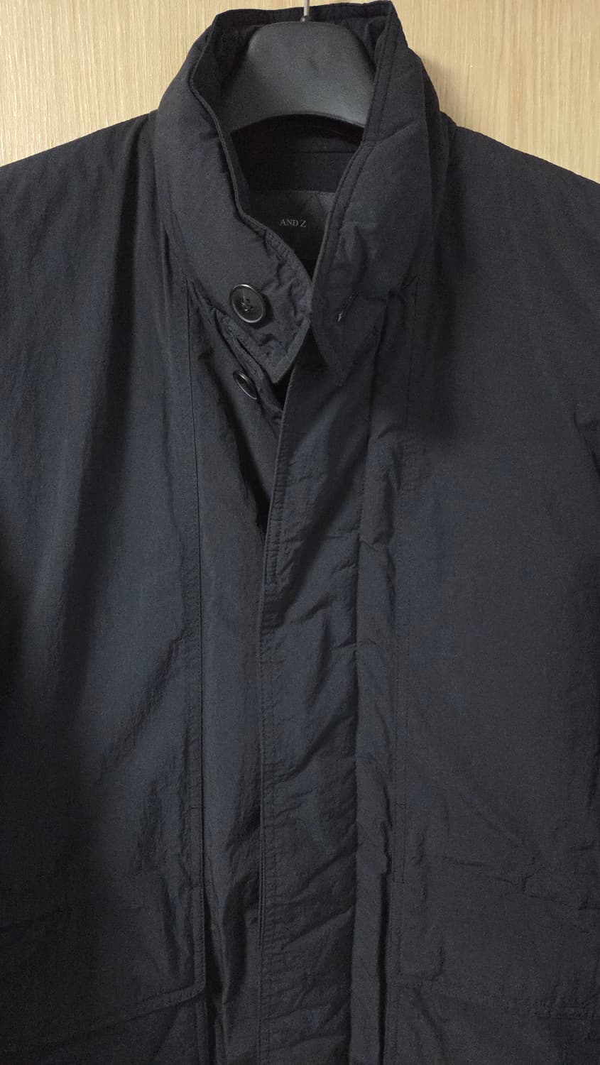 (착샷) 지오지아 앤드지 하이넥 다운 패딩 코트 상품이미지3