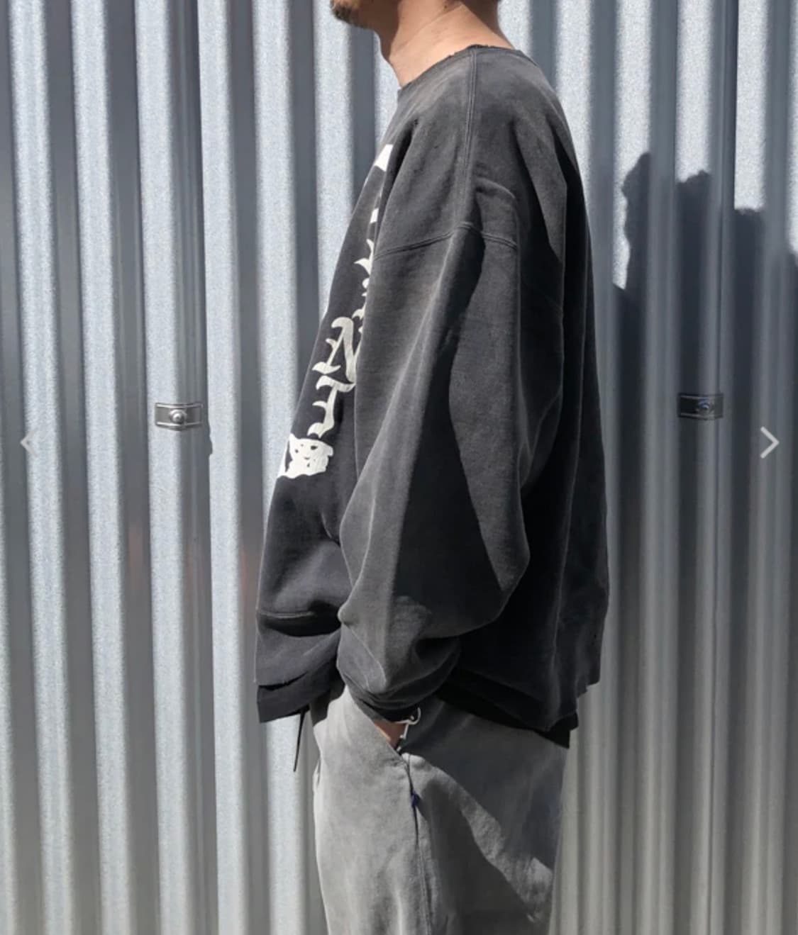 세인트미카엘 bone saint 스웻  24AW 상품이미지5