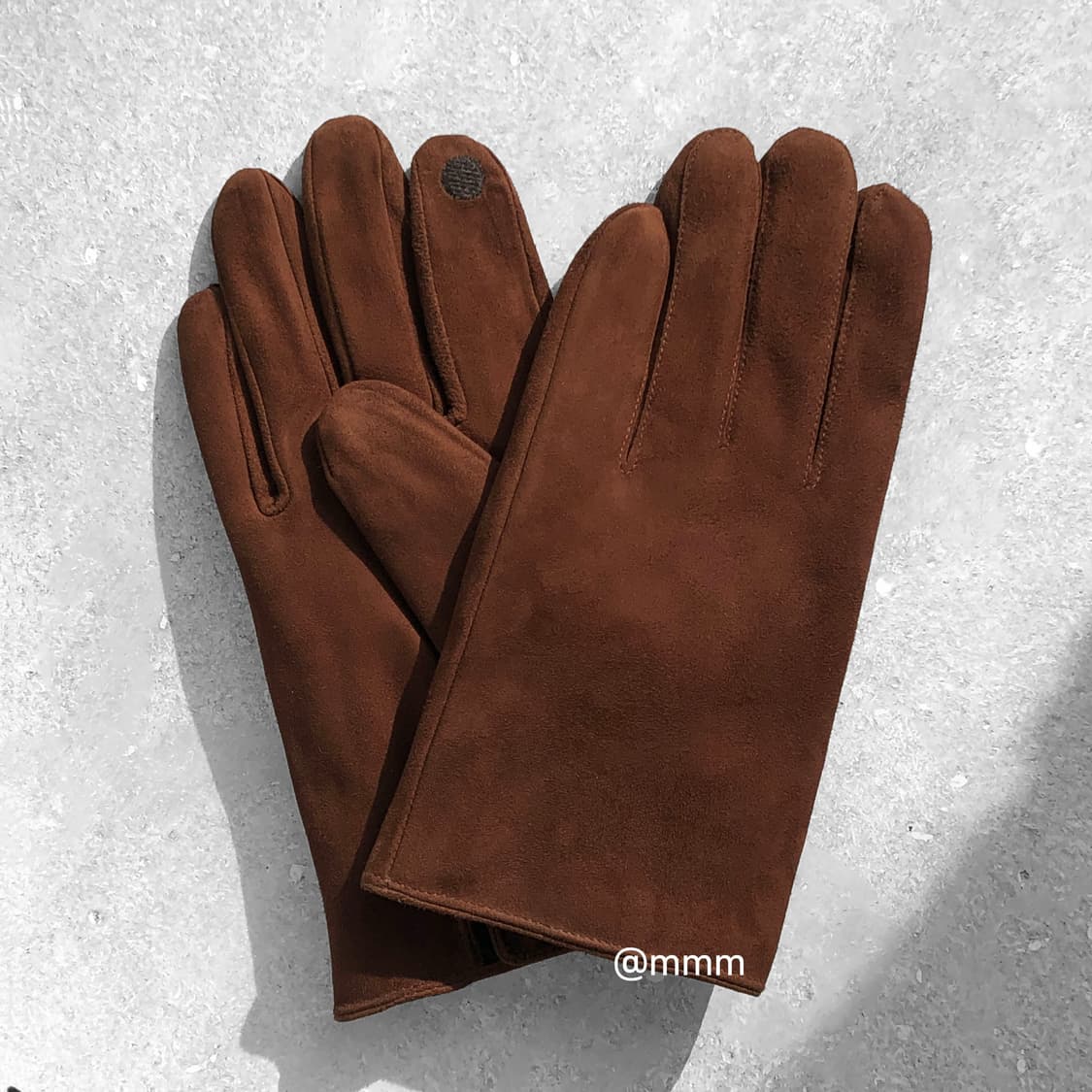 [Unisex] 스웨이드 가죽 장갑 스마트터치 상품이미지4