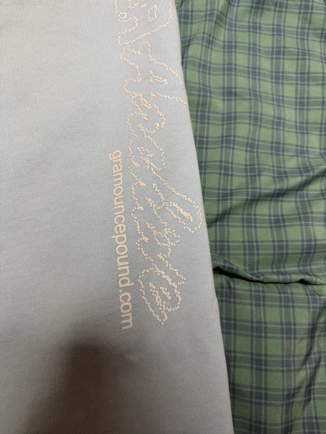 그램아운스파운드 조거 스웻팬츠 스카이블루 코드쿤스트 콜라보 리멤버아카이브 상품이미지4