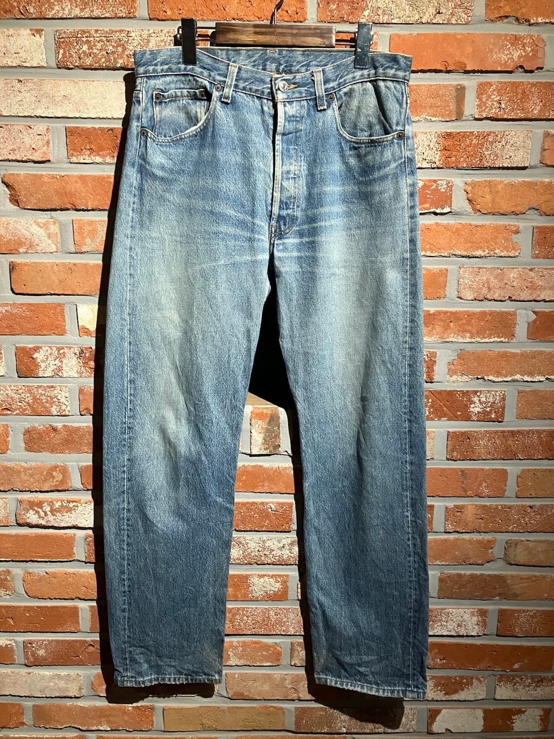 80s USA 빈티지 리바이스 501 데님 팬츠 상품이미지2