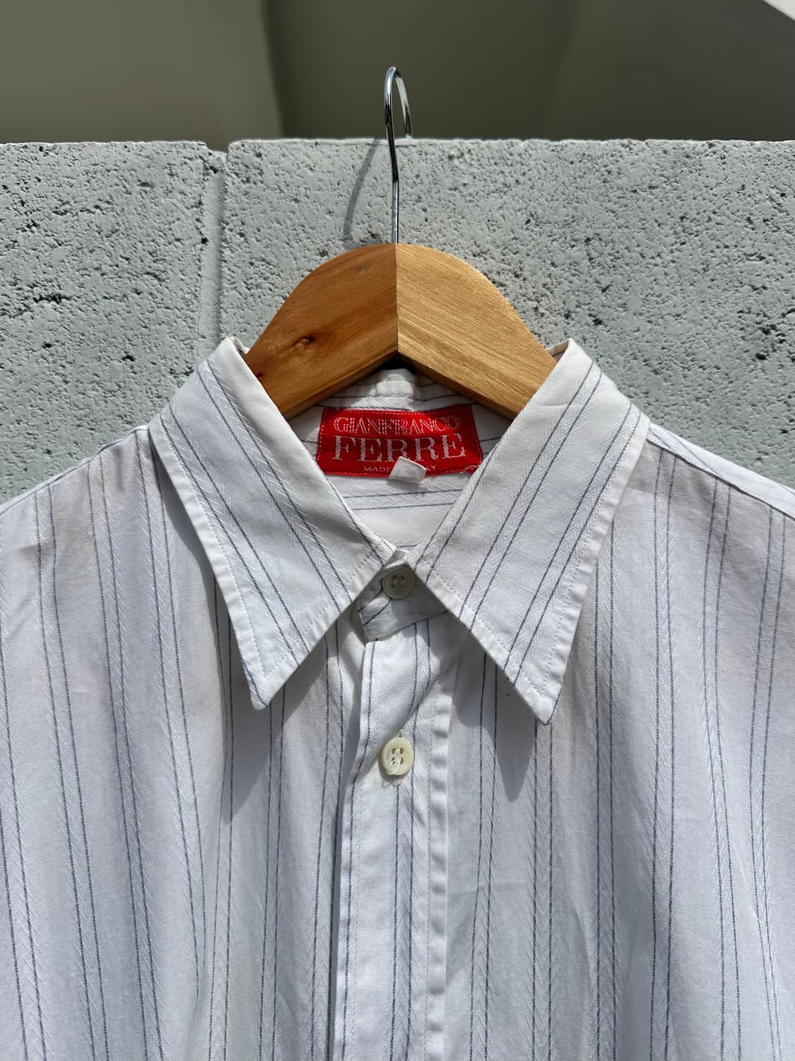잔프랑코 페레 스트라이프 셔츠 상품이미지8