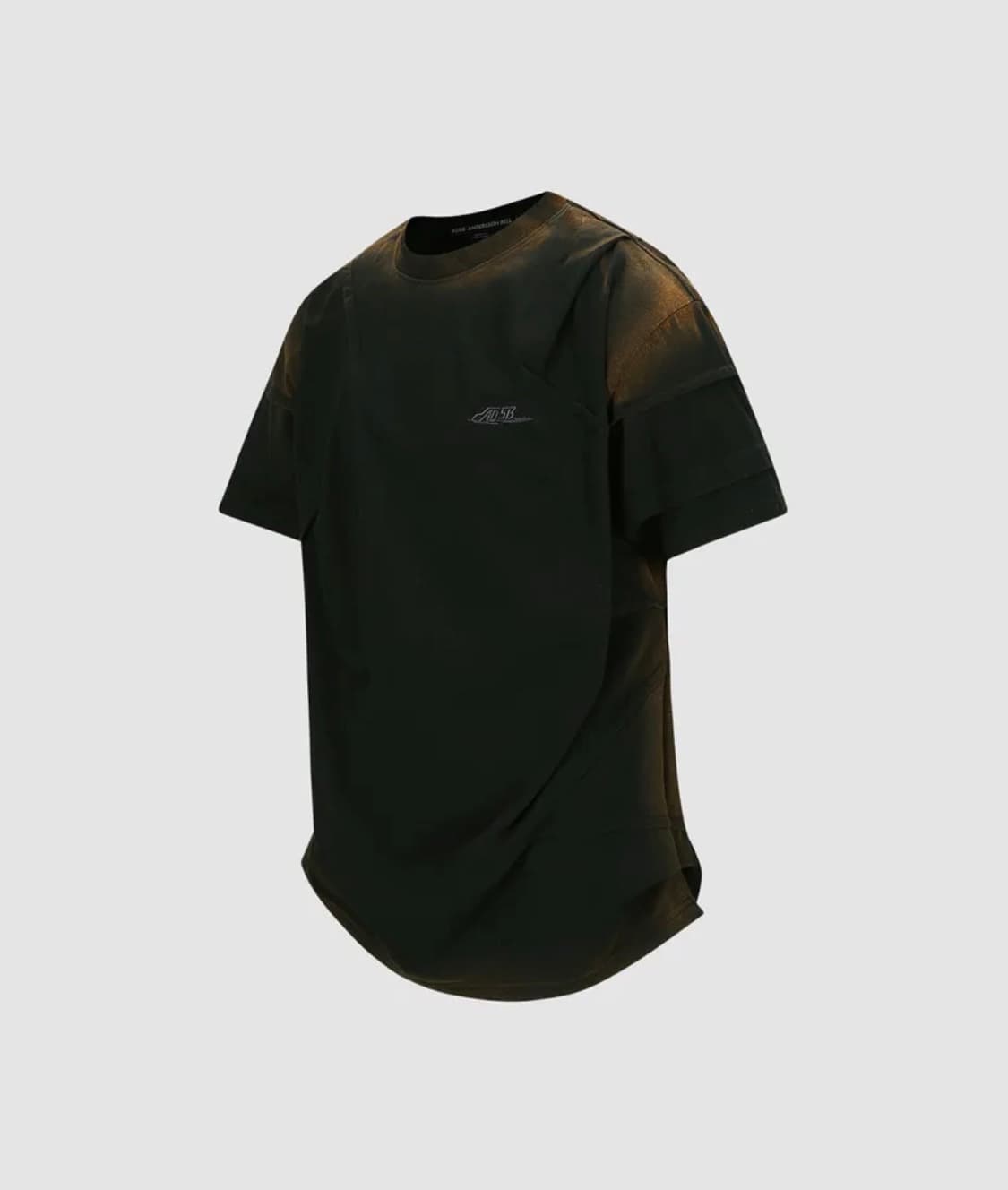 [앤더슨벨] 마드로 그라디언트 티셔츠 atb1079m(BLACK) 상품이미지1