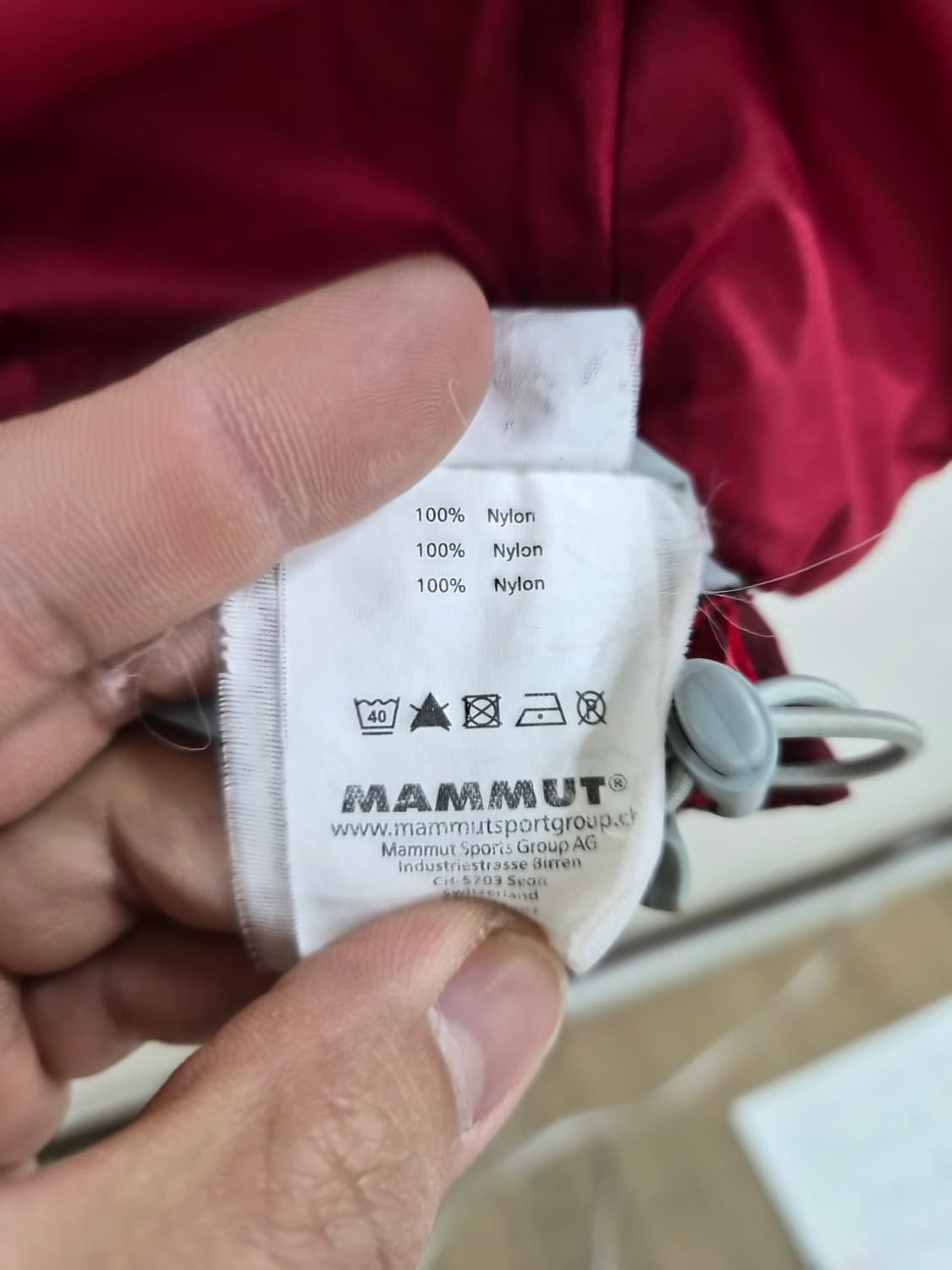 우먼 L) MAMMUT 마무트 바람막이 (내피포함) 팝니다 상품이미지5