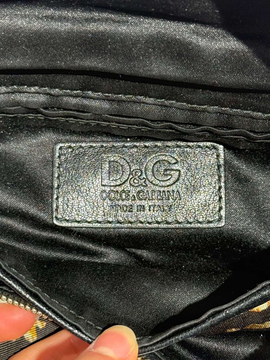 돌체앤가바나 타이거 그래픽 미니 체인 백 상품이미지8