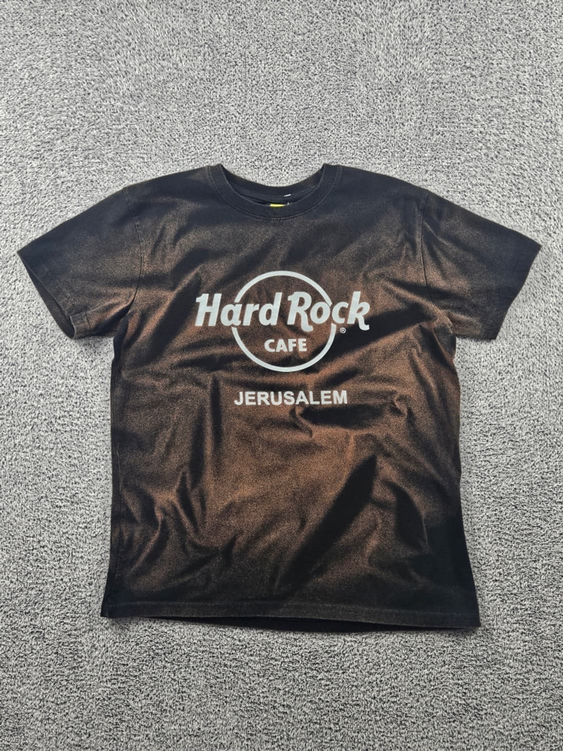 하드락카페 예루살렘 다잉워시드 커스텀 반팔 티셔츠 ( S )/ 11371 상품이미지2
