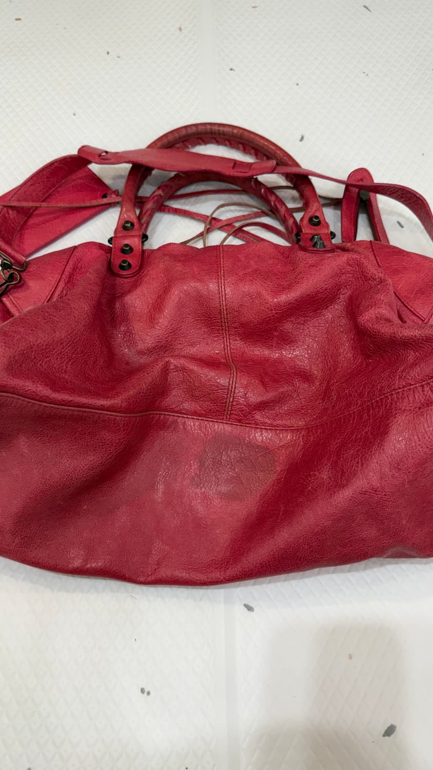 발렌시아가 시티 모터백 핑크 상품이미지5