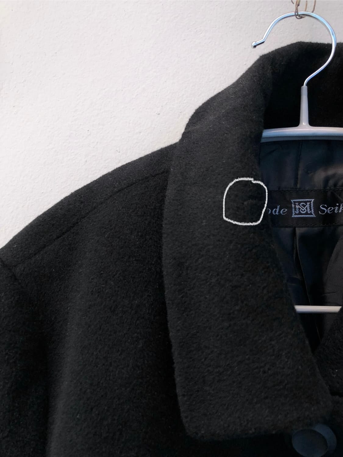 vintage long coat 상품이미지2