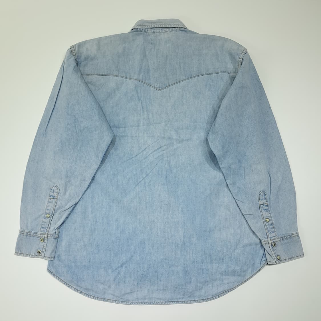 CL531 M 리 70s 웨스턴 유니온메이드 데님 셔츠 남방 상품이미지6