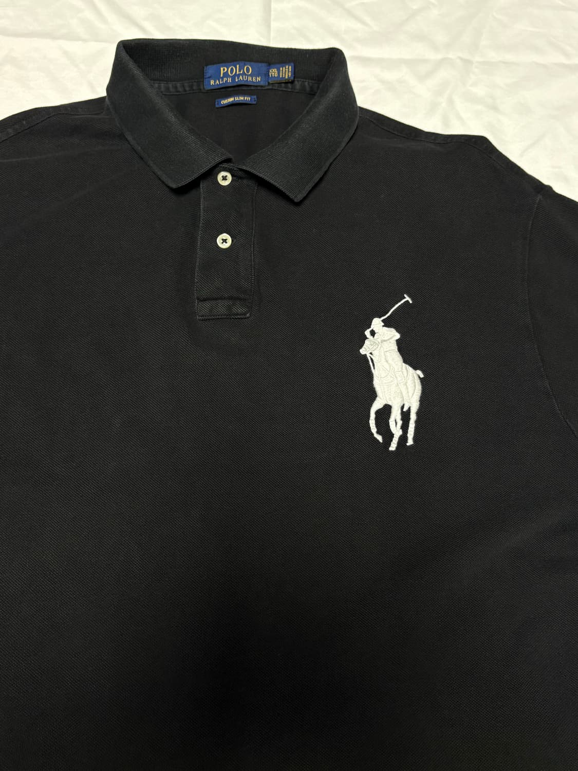 폴로 랄프로렌 빅포니 블랙화이트 pk 상품이미지2