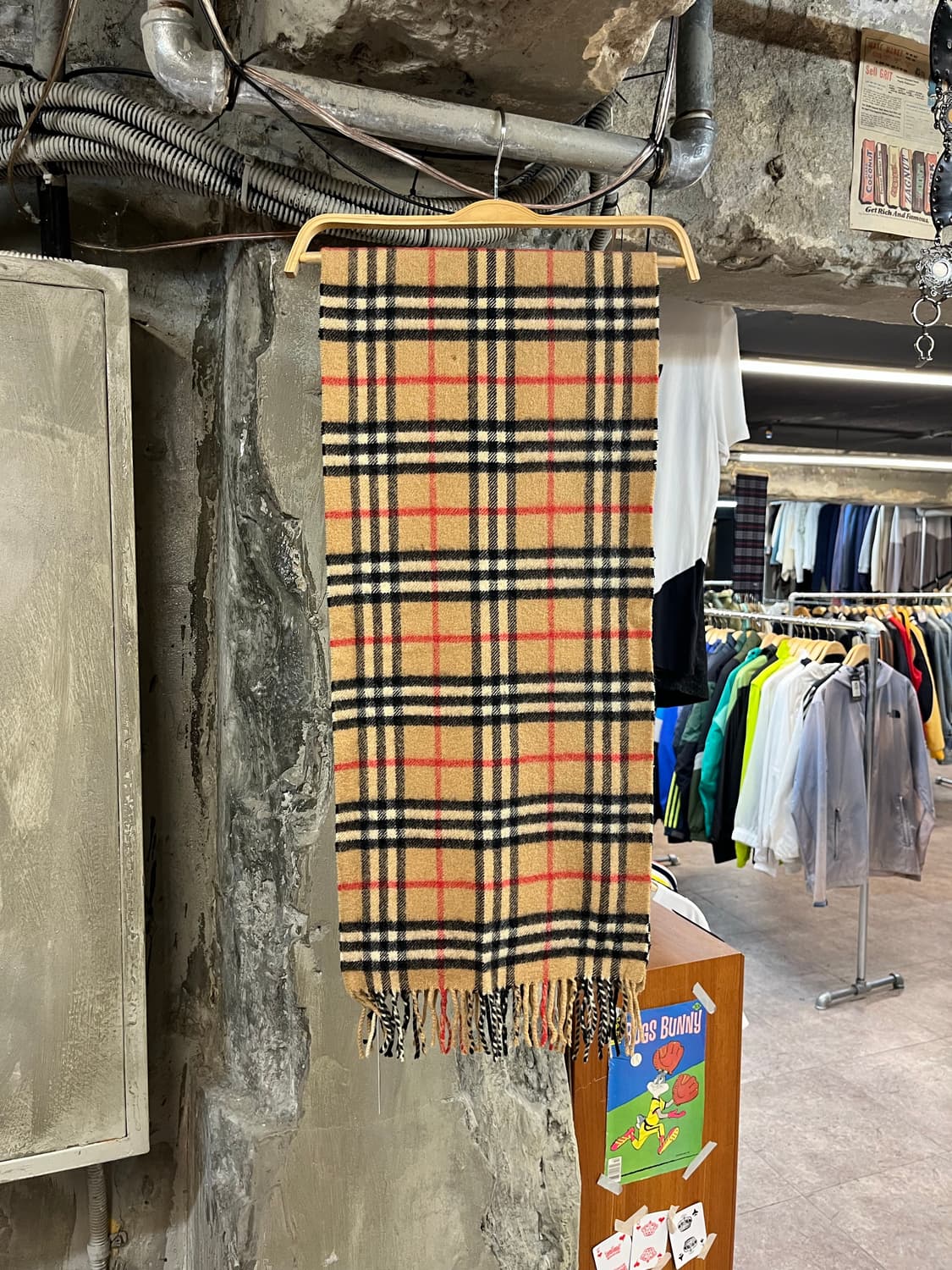 버버리 체크 머플러 #csz2782 상품이미지3