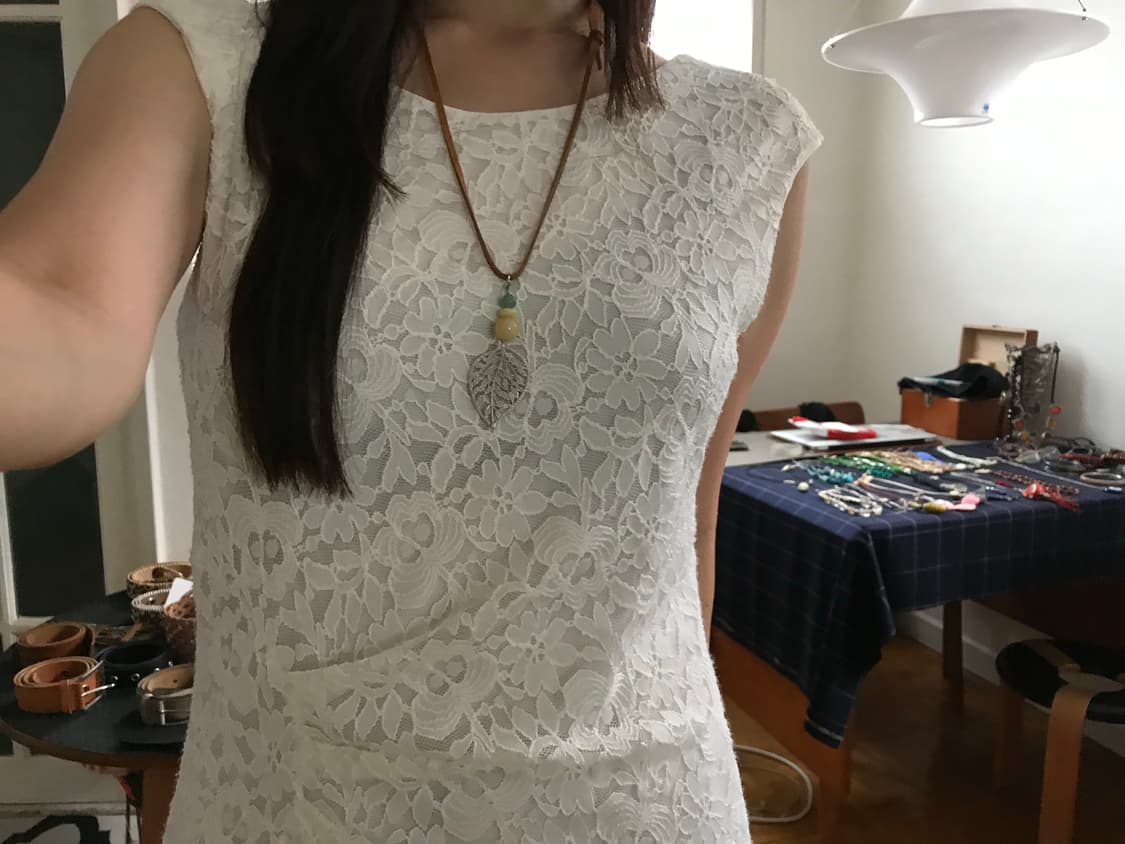 vintage lace one-piece 상품이미지4