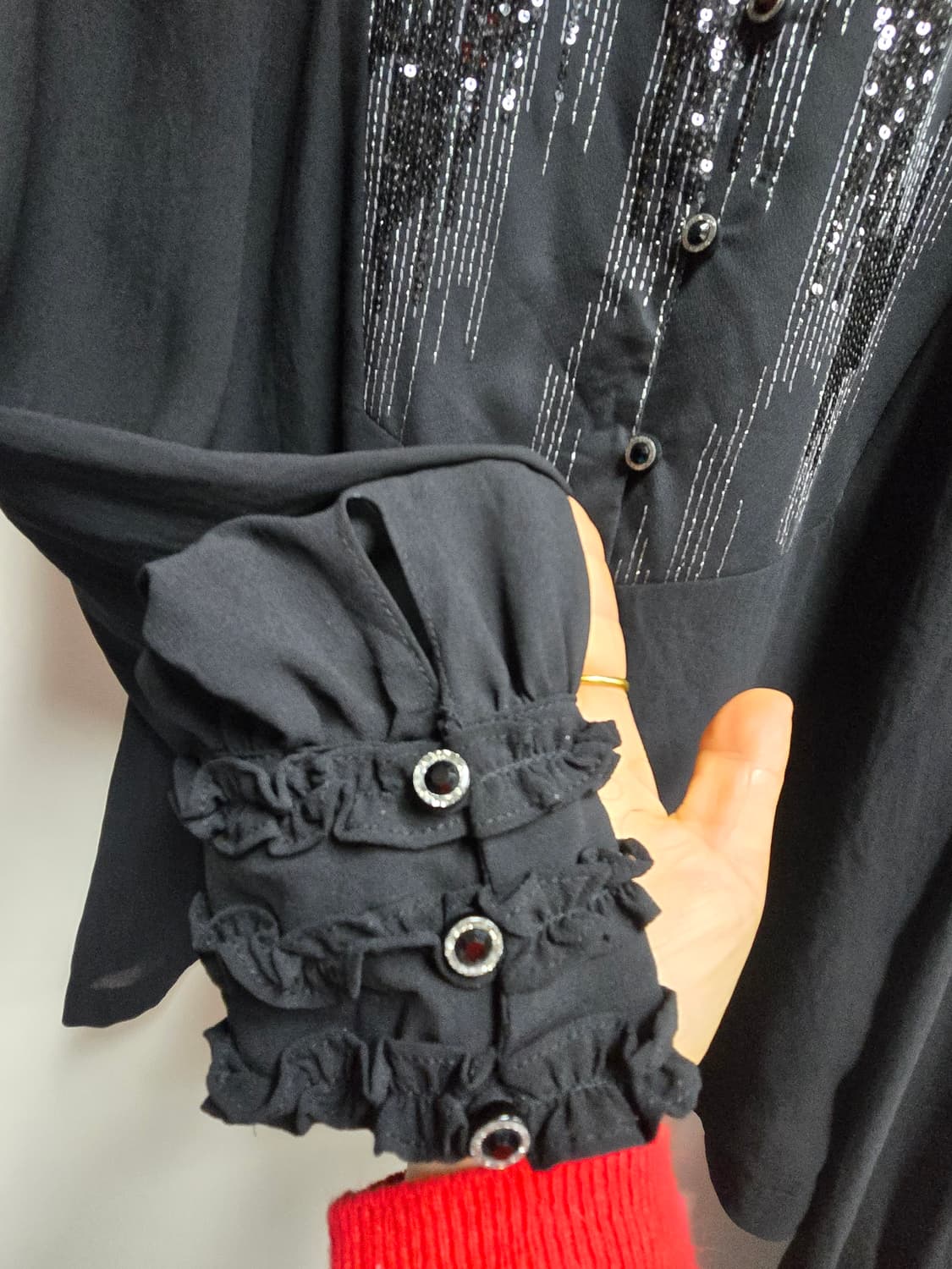 새상품)St. Mark's 마이클코어스 블라우스 66 상품이미지3