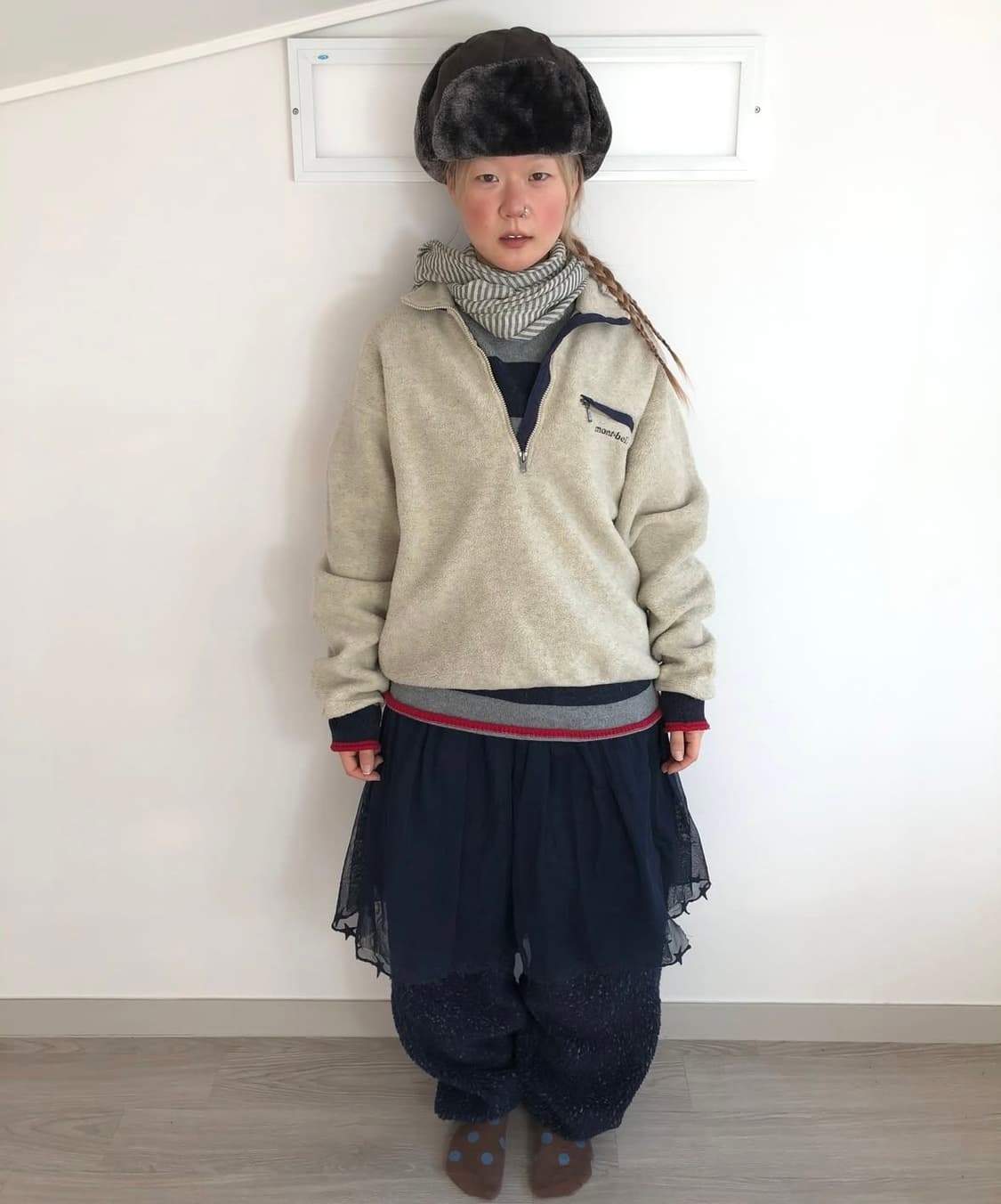 차일드매거진 몽벨 후리스 코디셋 상품이미지1