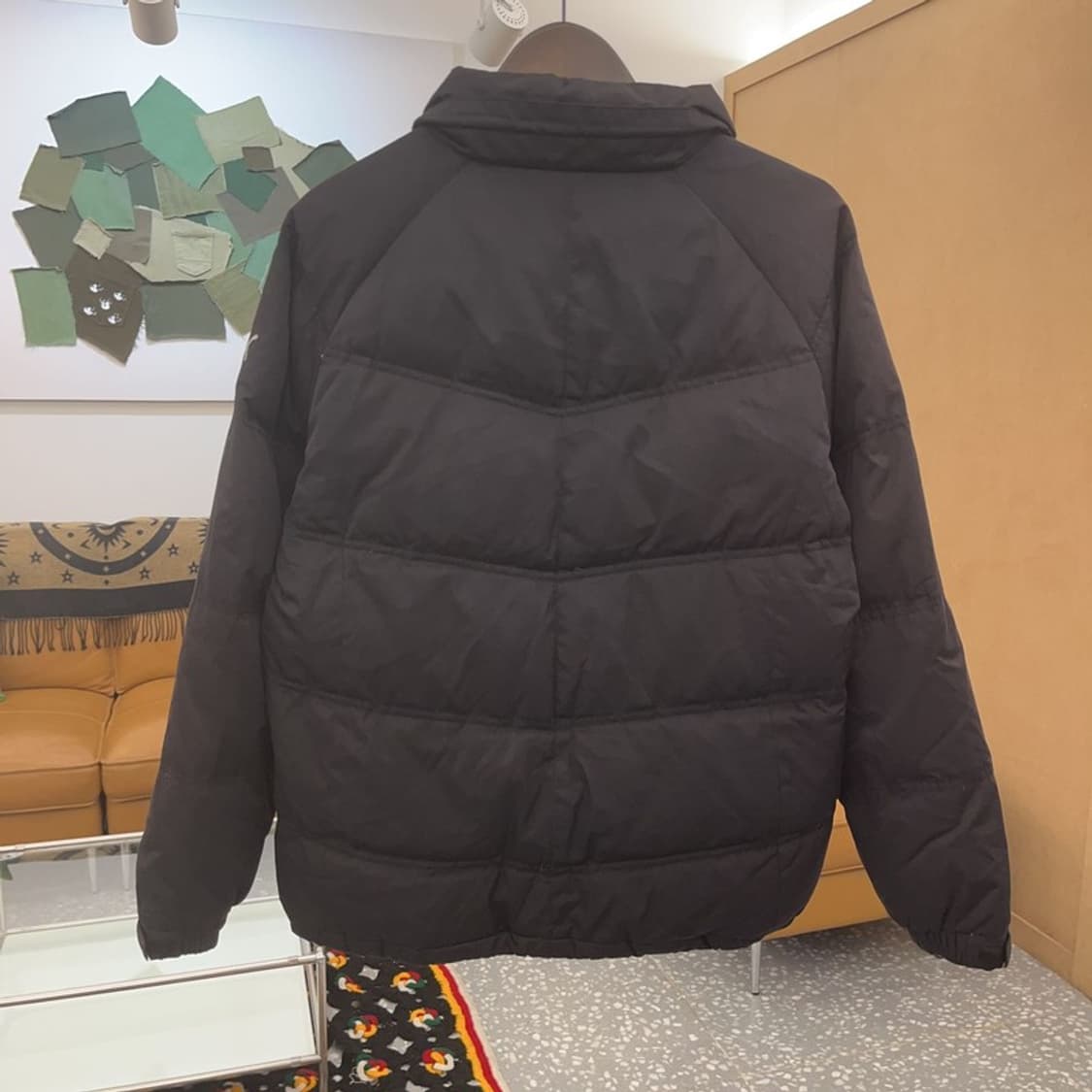 푸마 빈티지 스몰로고 캐주얼 숏패딩 자켓 L C08302 상품이미지4