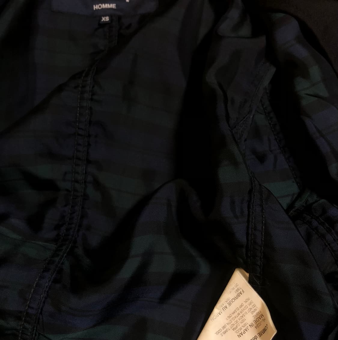 Comme des Garcons Homme wool jacket 상품이미지6