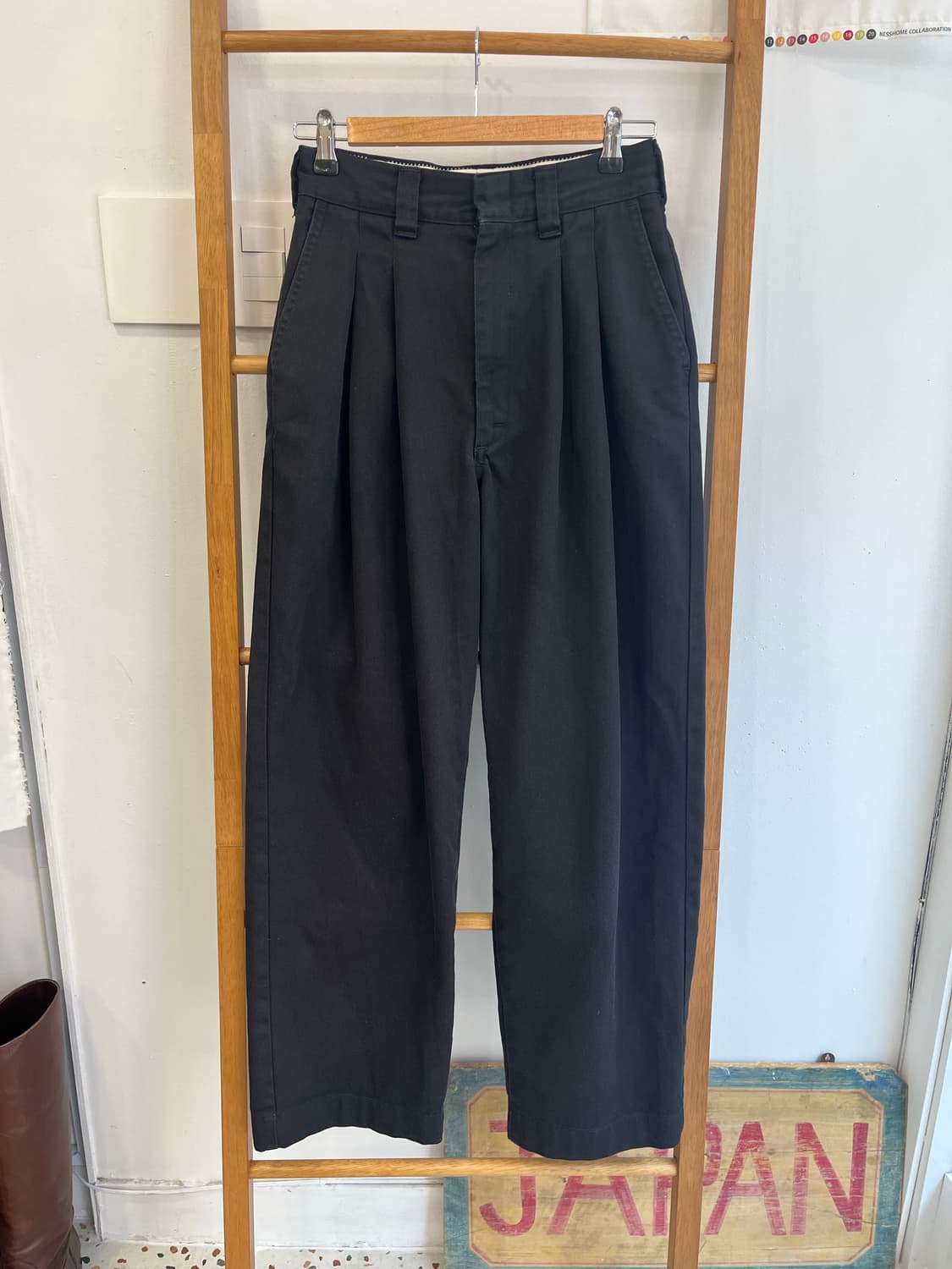 더 신존(THE SHINZONE) 톰보이 팬츠 블랙 상품이미지1