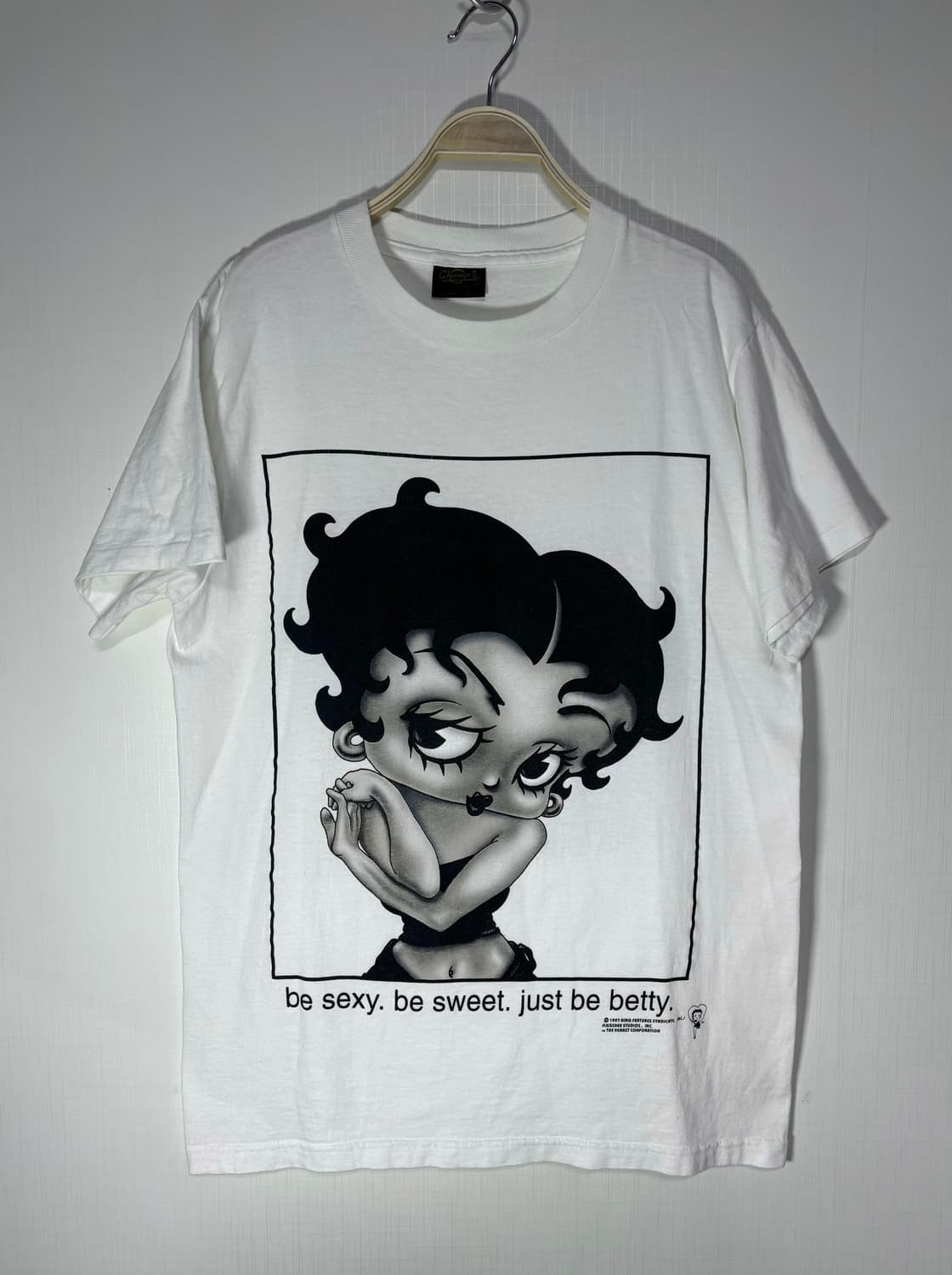 90s Betty Boop 베티붑 USA 풀프린트 티셔츠 상품이미지3