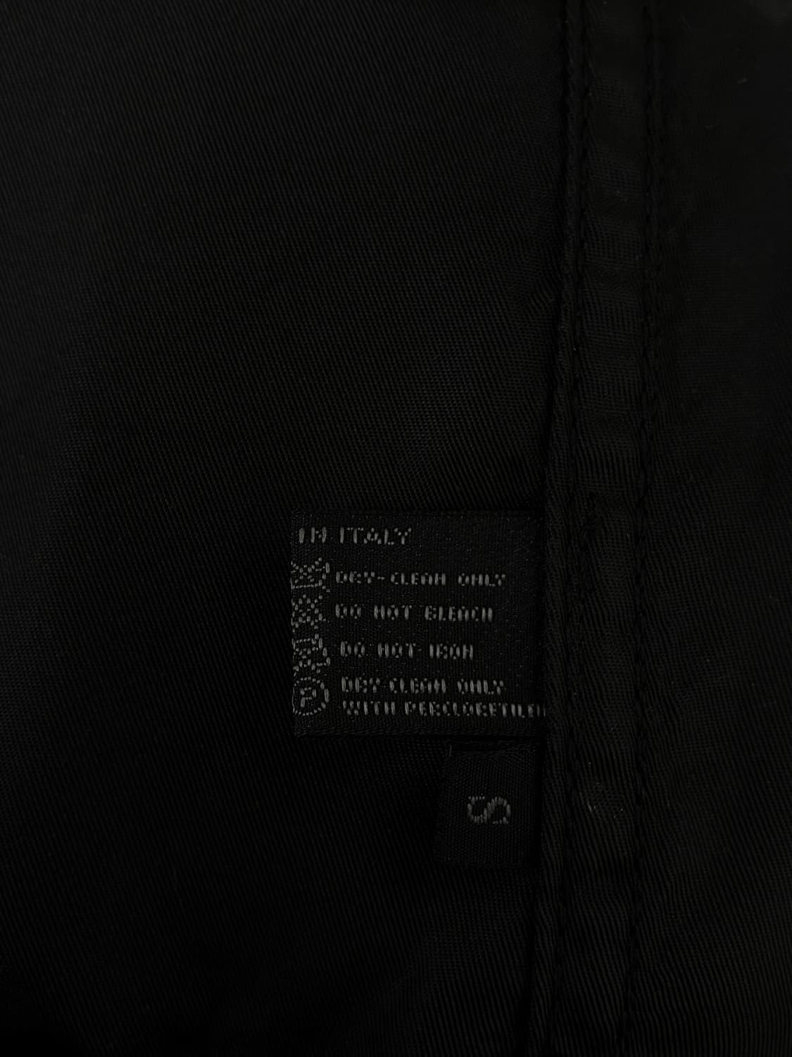 prada black half trenchcoat 상품이미지7