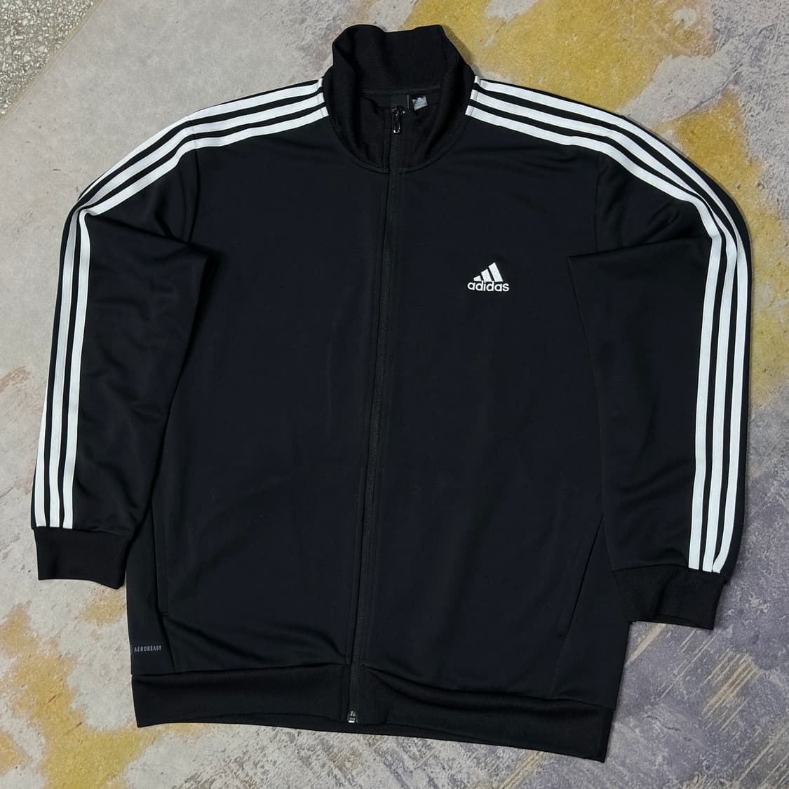 아디다스 삼선 블랙 트랙탑 xxl 상품이미지1