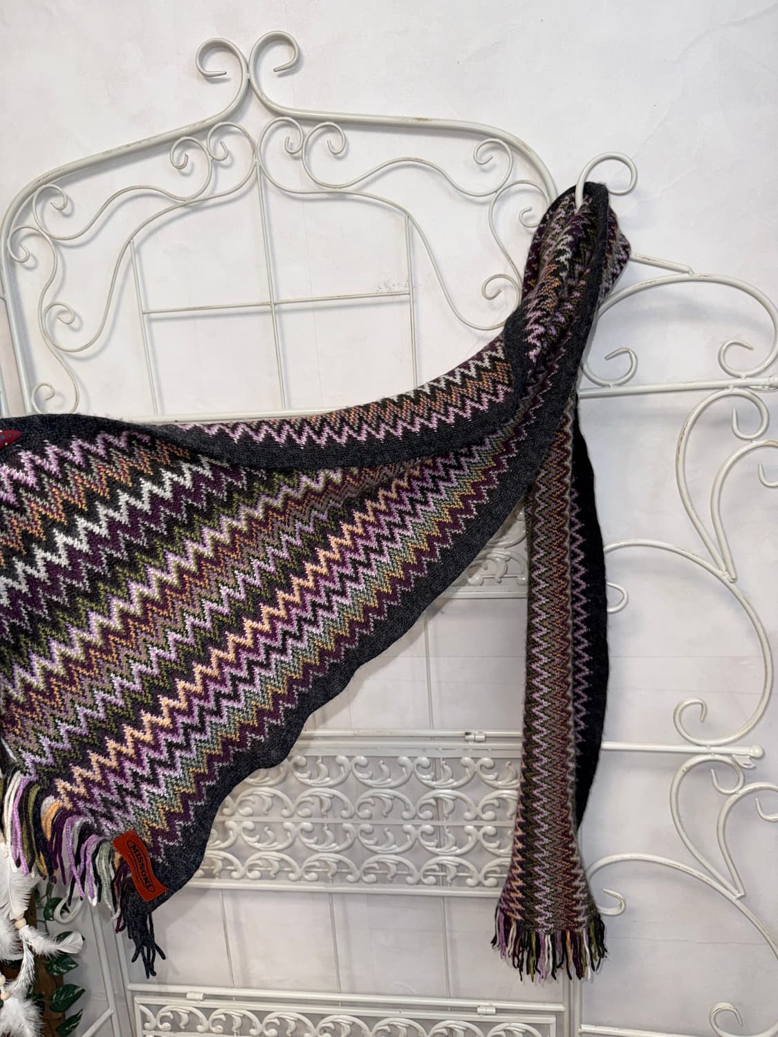 Missoni color mix ethnic knit muffler 상품이미지2