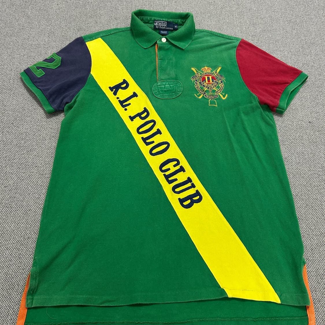 폴로 치프키프 컬러블록 카라티(XL) 상품이미지5