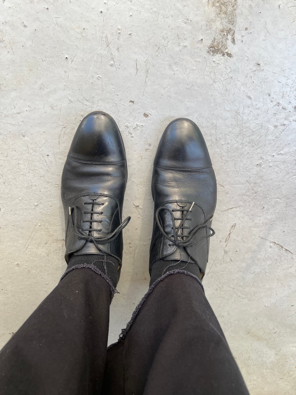 샤넬 옥스포드 유니폼 슈즈 42 상품이미지8