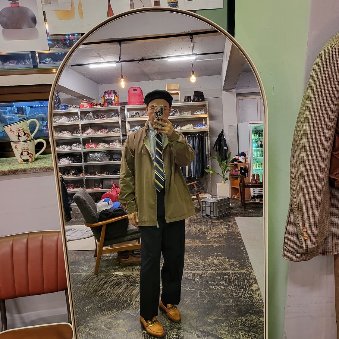 90s 입생로랑 (YSL) 리버시블 자켓 (110) 상품이미지2