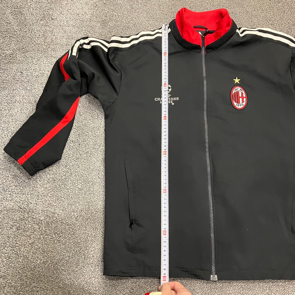 272 아디다스 ac밀란 챔스 챔피언스리그 바람막이 자켓 져지 05-06 상품이미지6