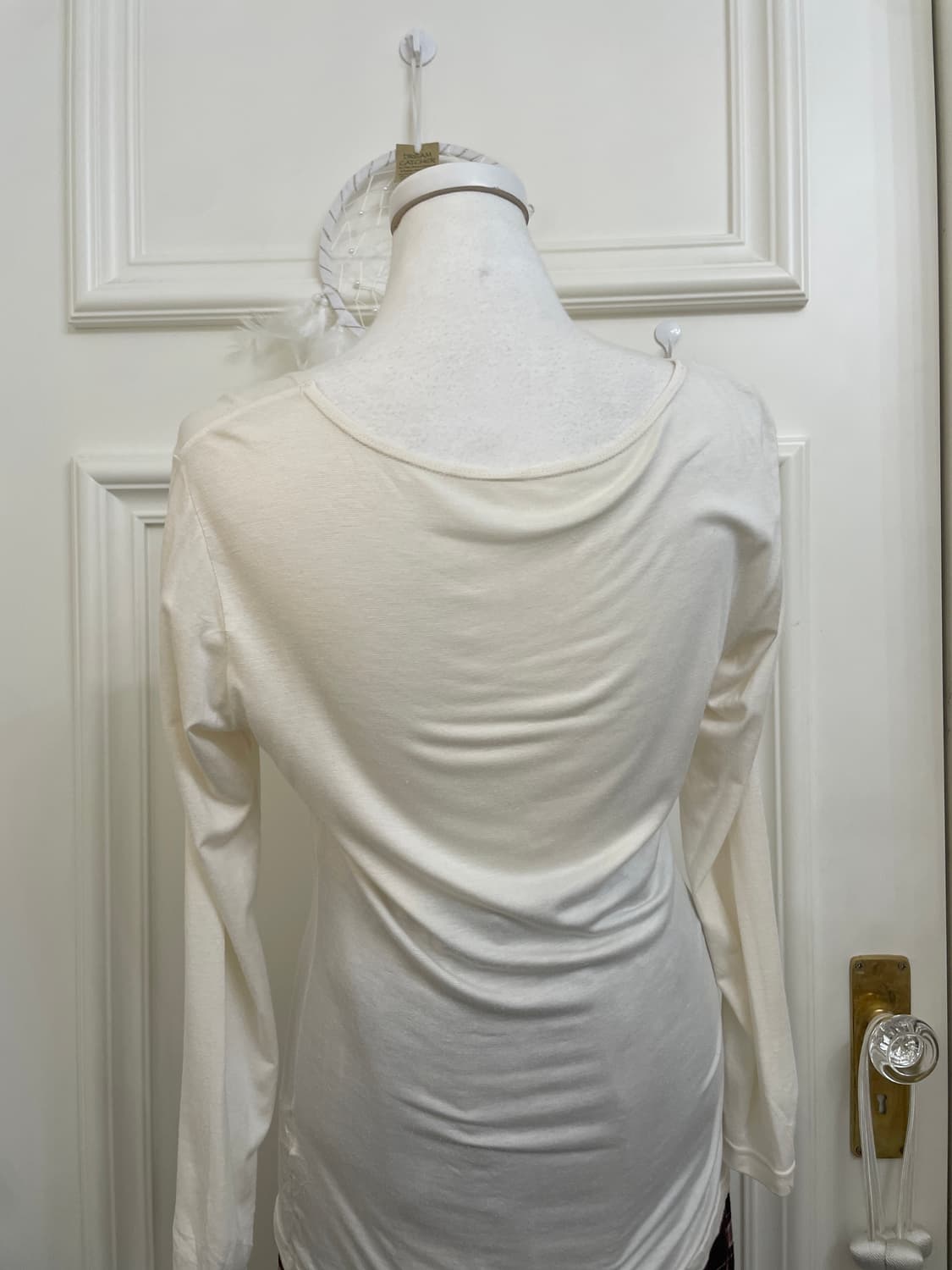 ivory basic inner span top(size-M) 상품이미지4