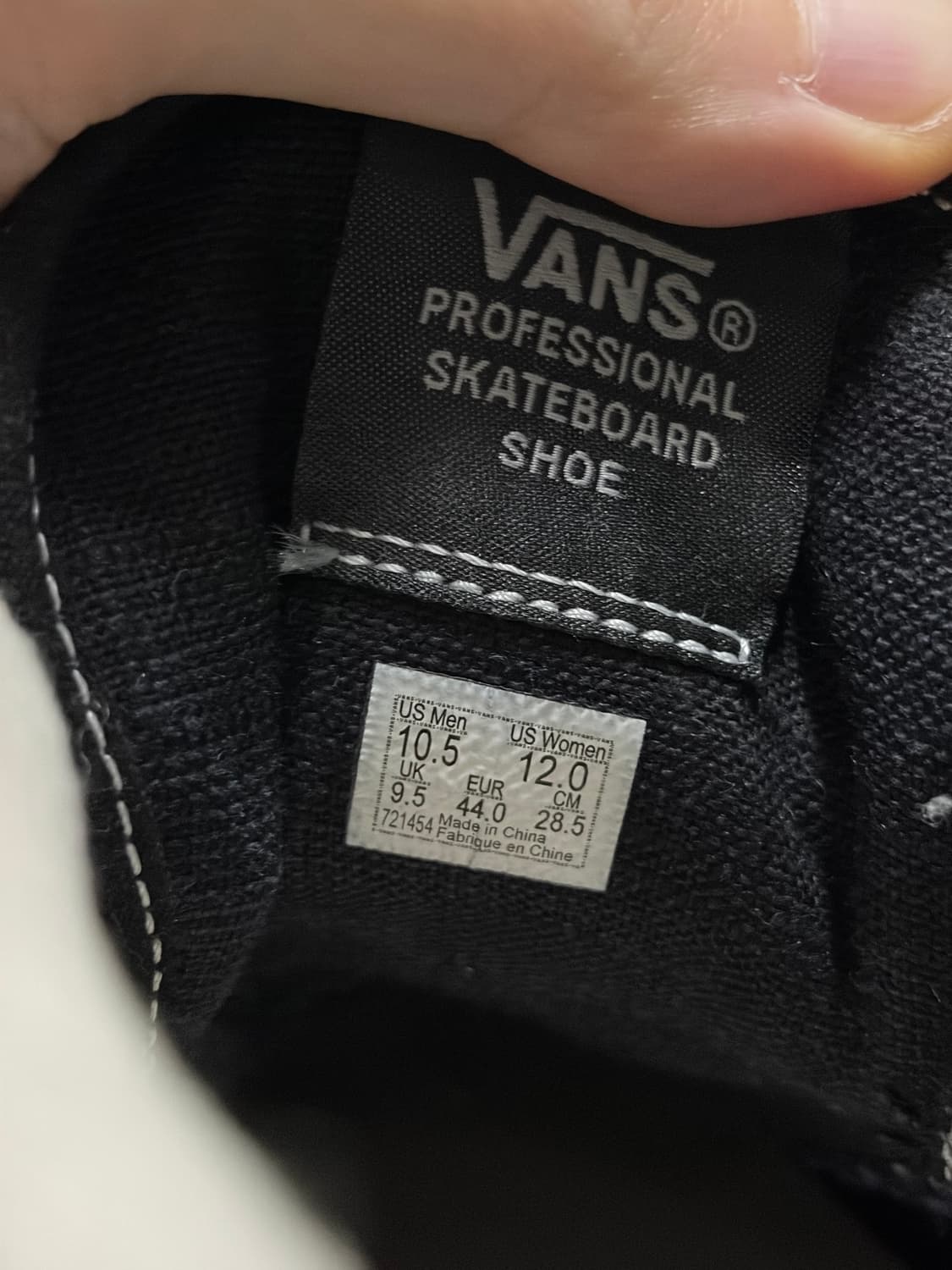 [285] 반스 하프 캡 CP VR3 LX 햄프 블랙 상품이미지9