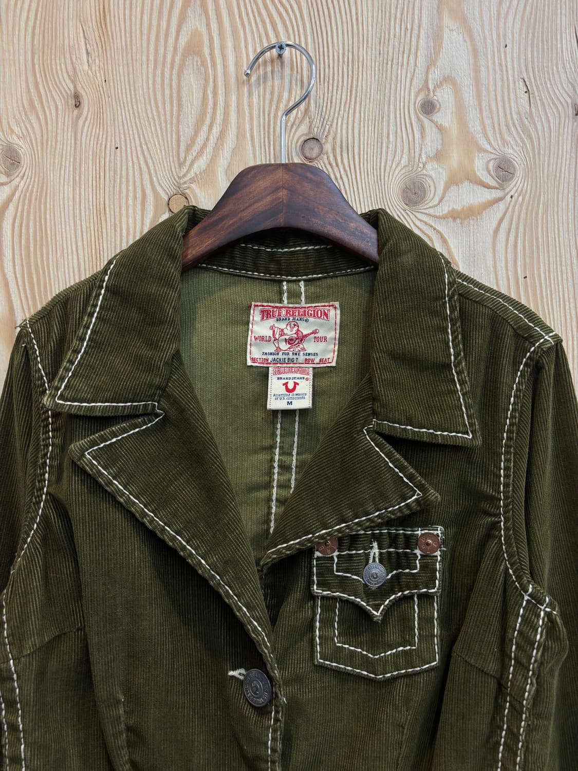 트루릴리전 코듀로이 스티치 자켓 상품이미지2