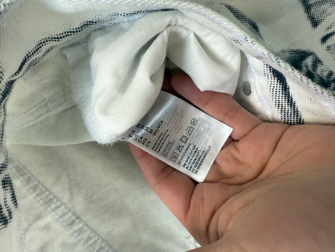 H&M Studio 프린팅 팬츠 상품이미지5