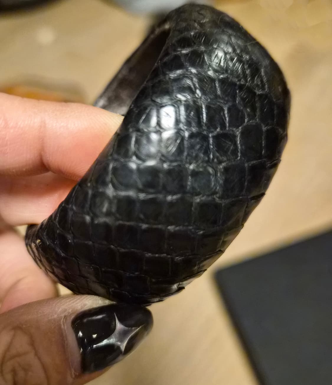 리얼 뱀피 뱅글 상품이미지5