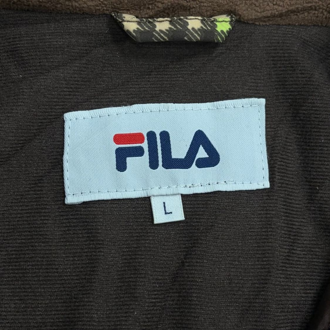 휠라 체크 후드 바람막이 v1799 상품이미지9