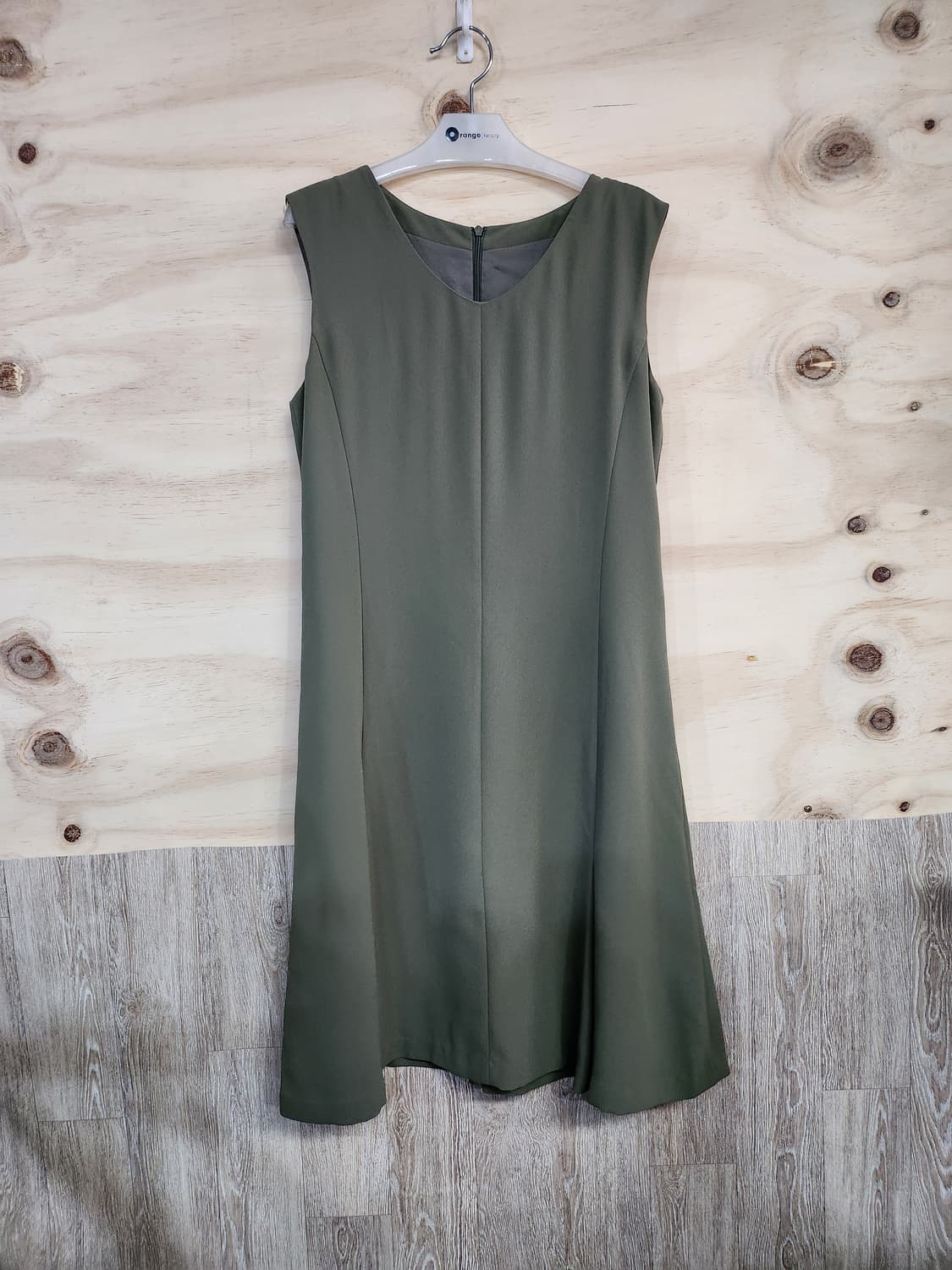 1031) 쉬즈미스 민소매 미디 원피스 상품이미지1