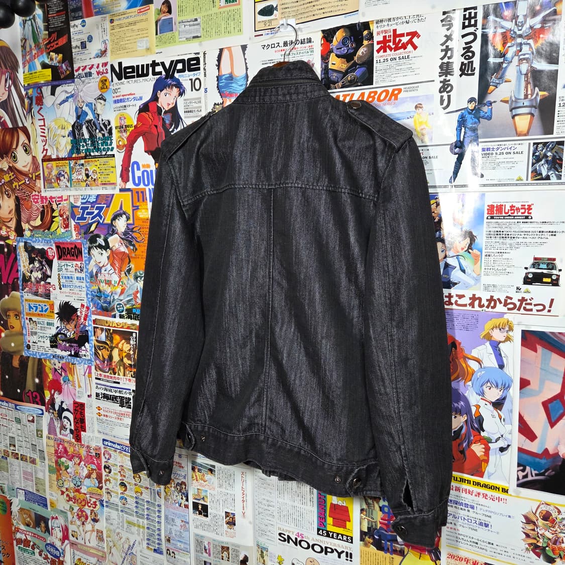 JPN 유광 데님 멀티 포켓 필드 자켓 상품이미지6