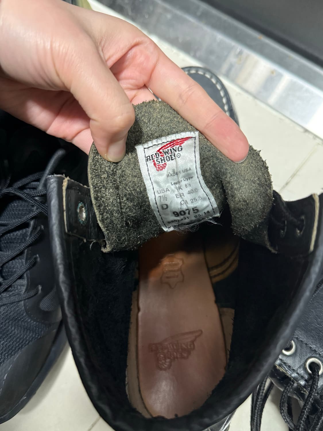 레드윙 9075 목토부츠 255~260 상품이미지5