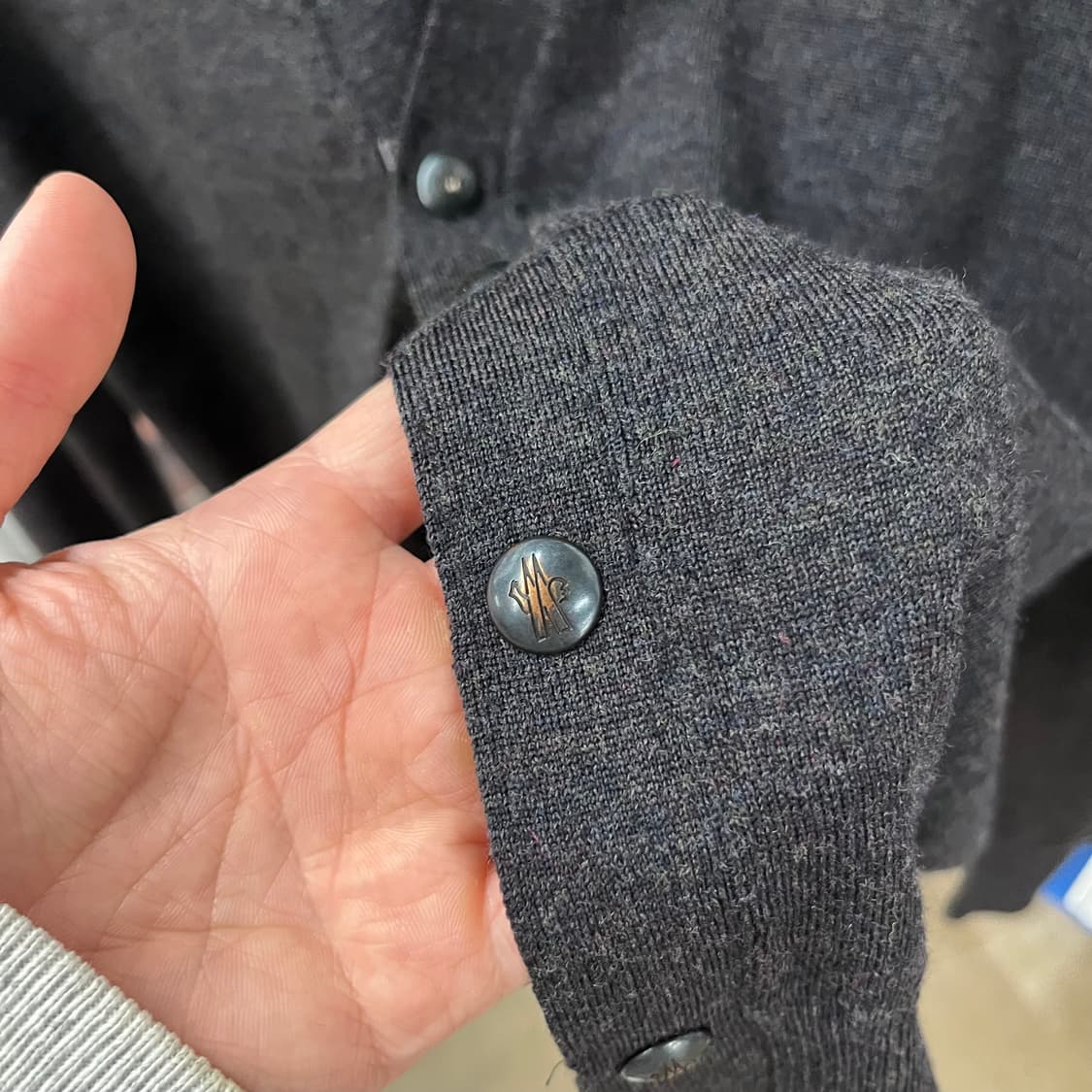 몽클레어 감마블루 가디건 L 상품이미지4