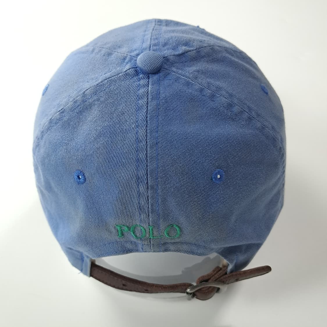 CK425 L 폴로 90s 가죽스트랩 그린포니 더스티블루 볼캡 모자 상품이미지5