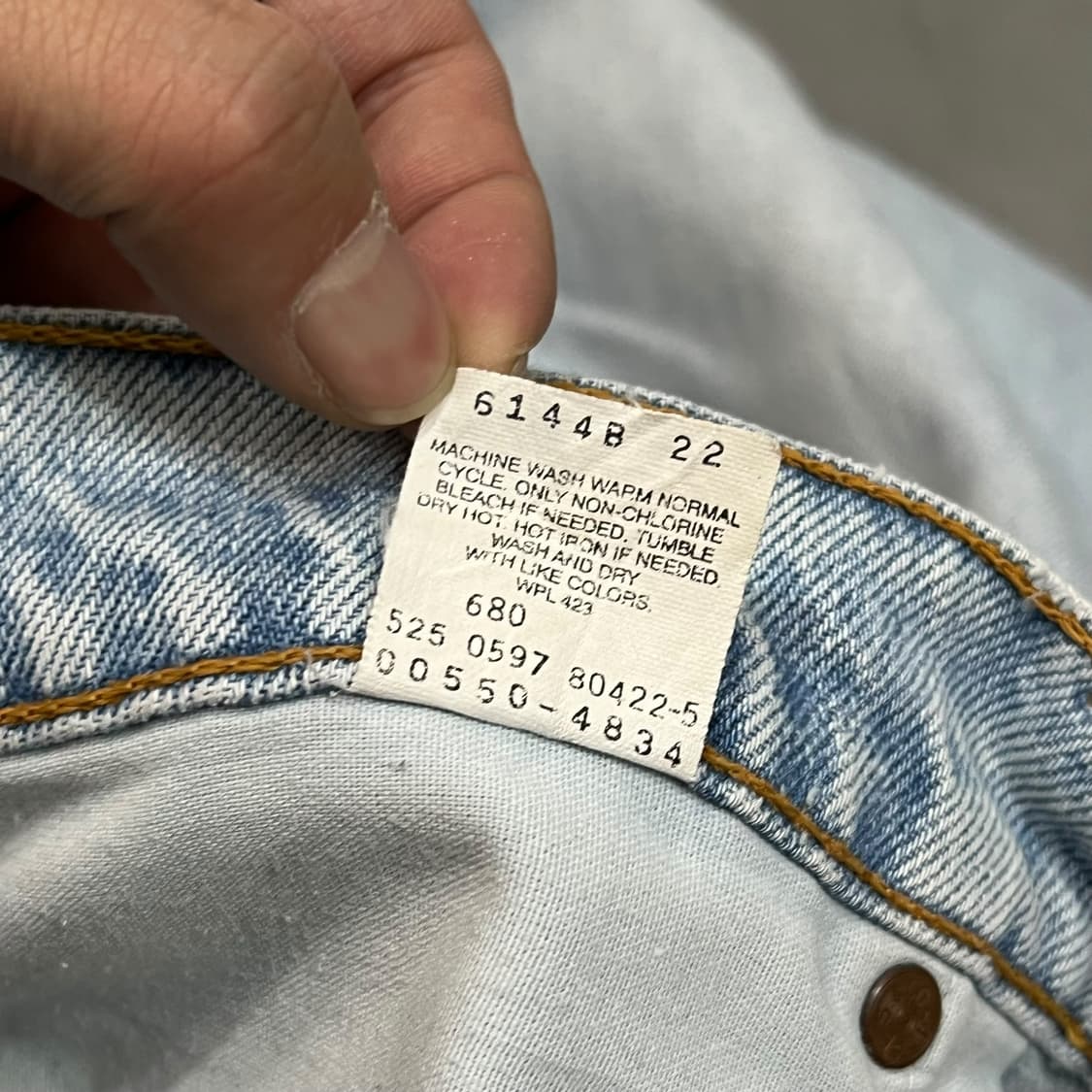  USA 리바이스 550 데님팬츠 y14219 상품이미지8