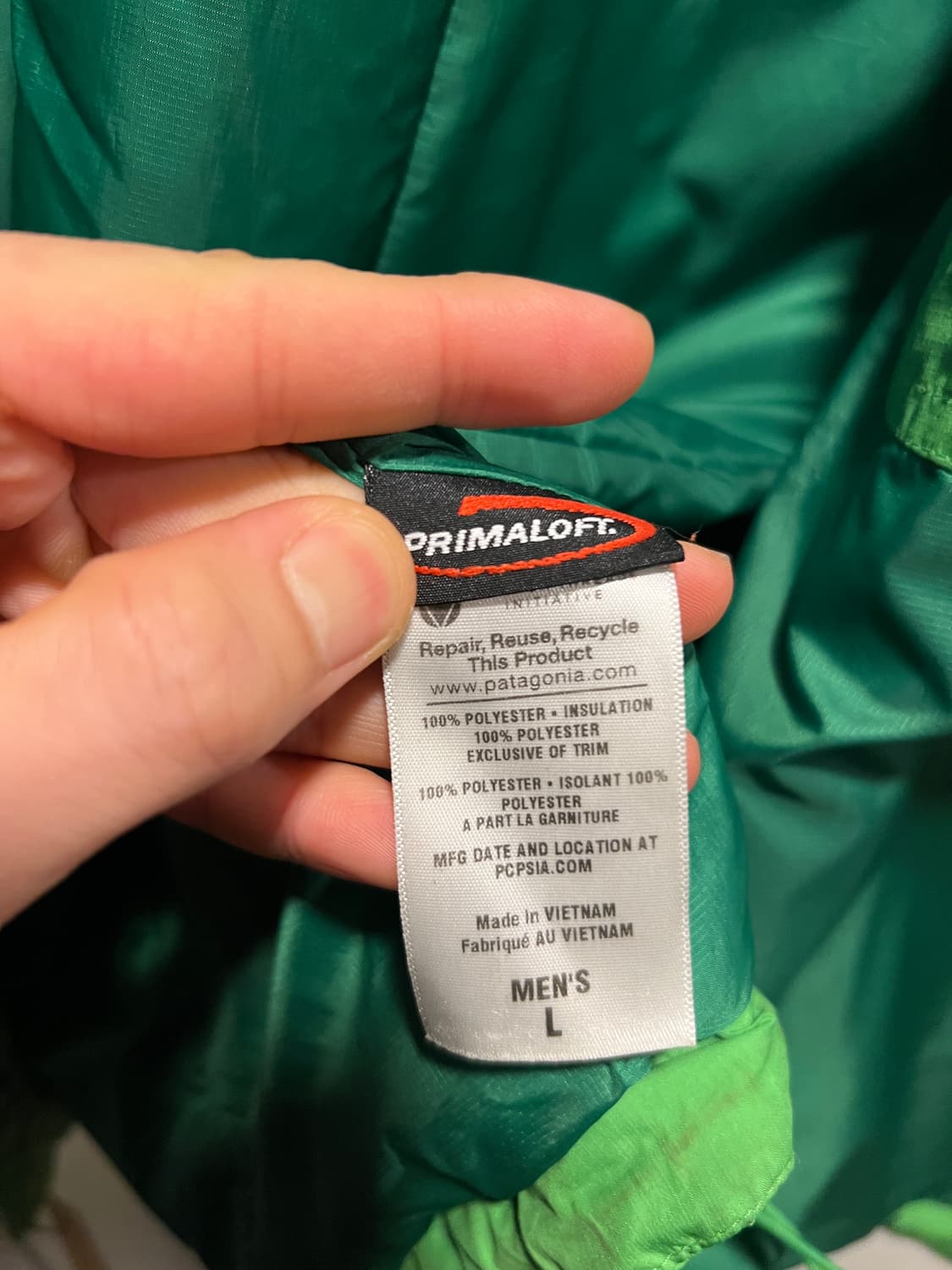 [L]파타고니아 USA 프리마로프트 후드 파카 상품이미지7