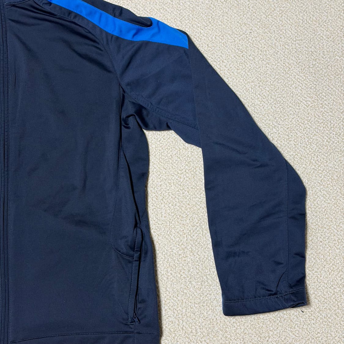 나이키 L 스우시 로고 트랙탑 져지 자켓 네이비 상품이미지4