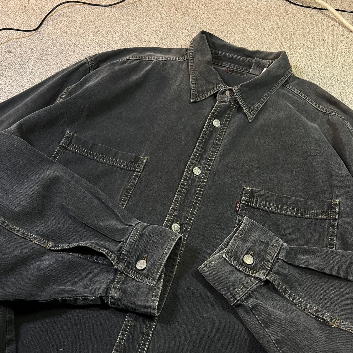 리바이스 레드탭 데님 셔츠 상품이미지2