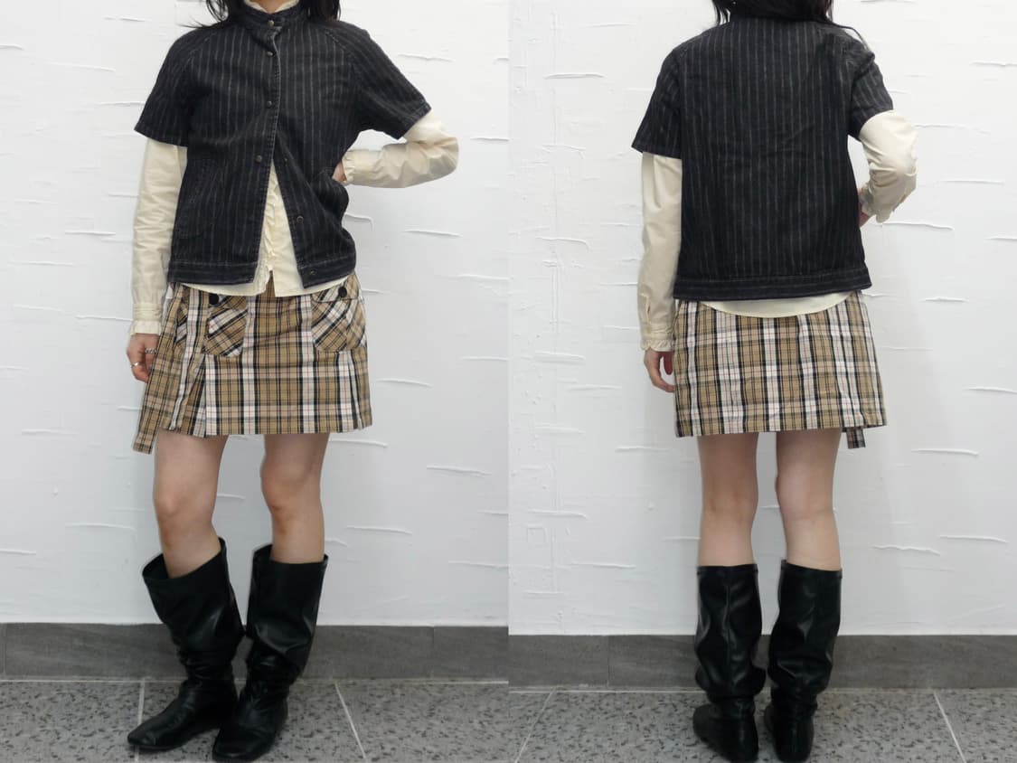 denim circle pocket jk 상품이미지3