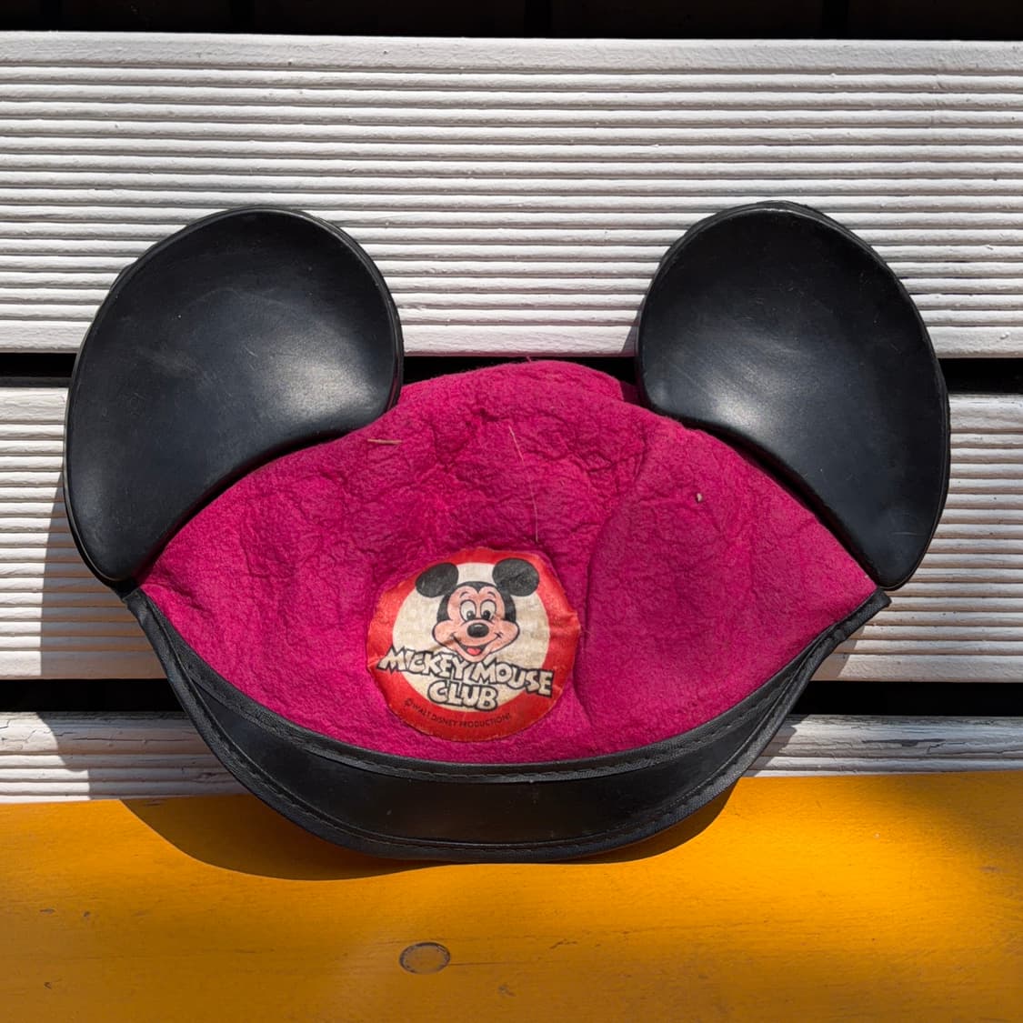 빈티지 소품 1970년 미키마우스 클럽 모자 상품이미지1