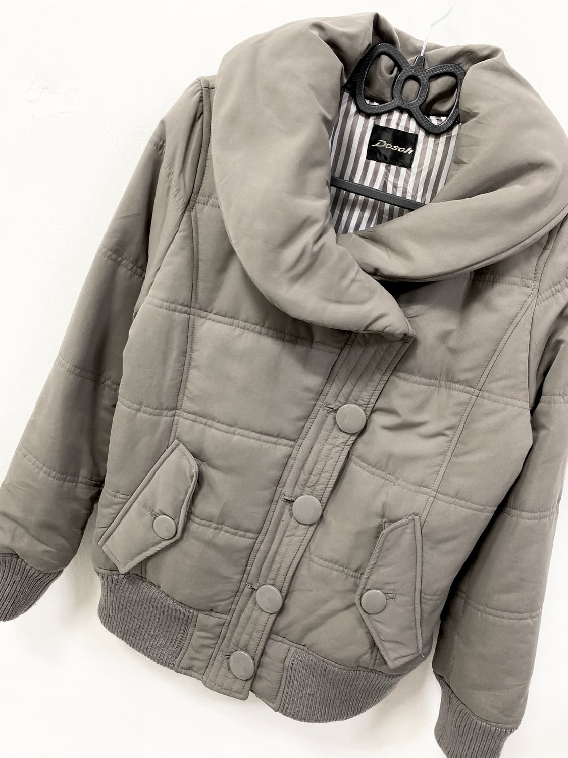 [DOSCH] 갸루 y2k 차콜 패딩 상품이미지6