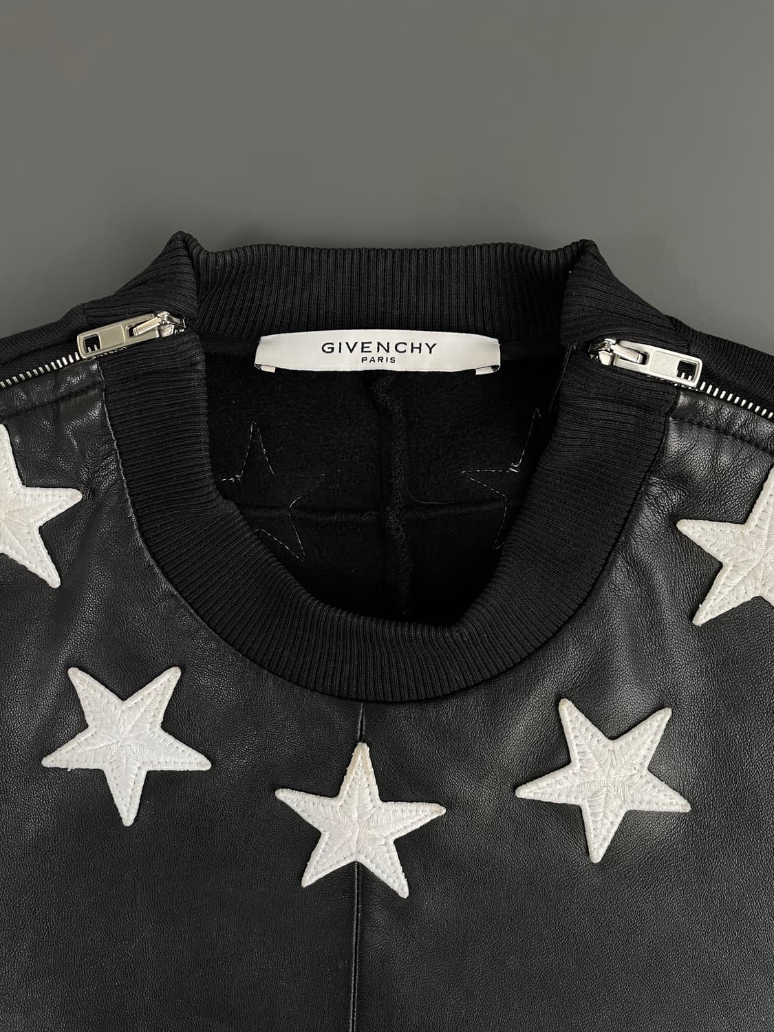 [S] 지방시 스타 패치 레더 스웻셔츠 맨투맨 상품이미지8